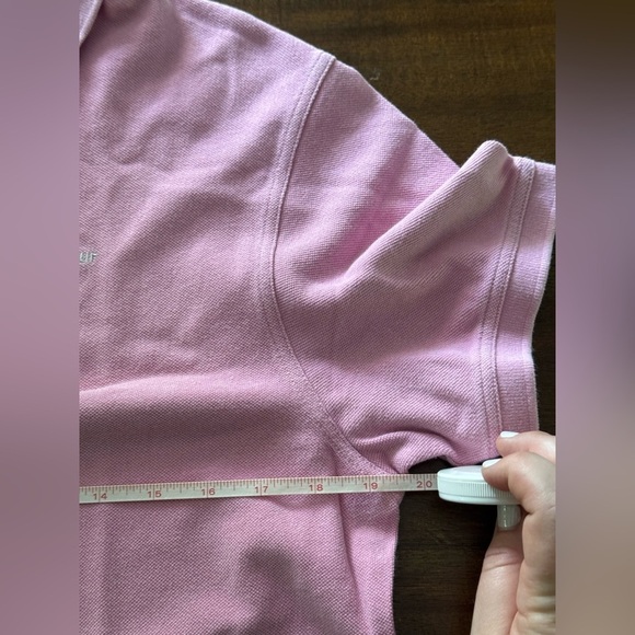 Men’s Barbour Pink Polo Shirt Size Large - Picture 5 of 7
